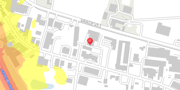 Trafikstøjkort på Industrivej 50, . , 6740 Bramming