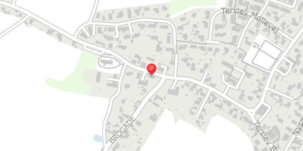 Trafikstøjkort på Terslev Bygade 23, . , 4690 Haslev