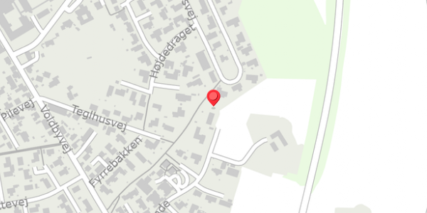 Trafikstøjkort på Eriksminde 53, . , 8450 Hammel