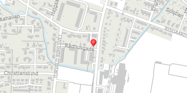 Trafikstøjkort på Rådhusgade 65, 8300 Odder
