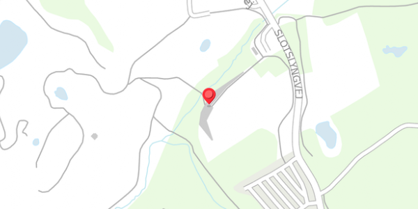 Trafikstøjkort på Slotslyngvej 9, 3770 Allinge