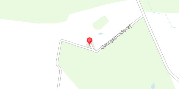 Trafikstøjkort på Georgsmindevej 10, . , 8961 Allingåbro