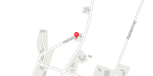 Trafikstøjkort på Hellebjerg 1, . , 7700 Thisted