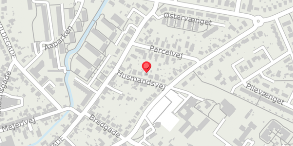 Trafikstøjkort på Husmandsvej 8A, 8300 Odder