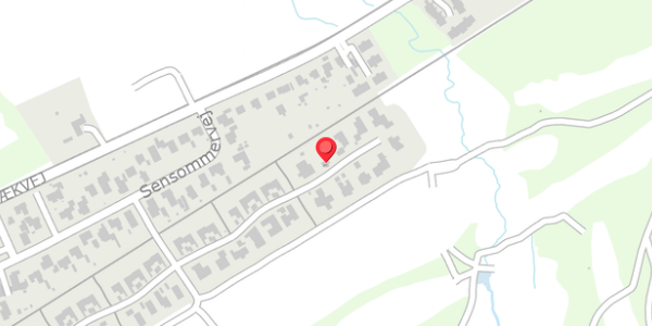 Trafikstøjkort på Sommervej 21, . , 8600 Silkeborg