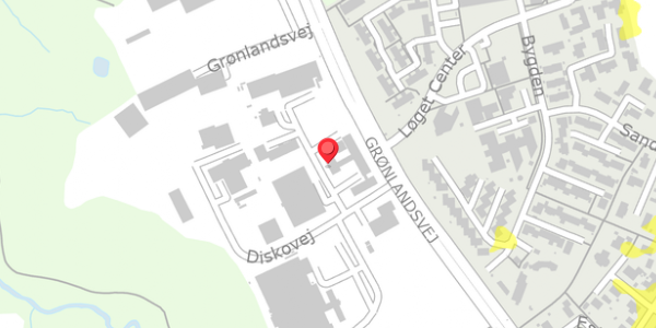 Trafikstøjkort på Diskovej 2, 7100 Vejle