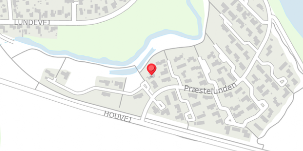 Trafikstøjkort på Præstelunden 31, 8300 Odder