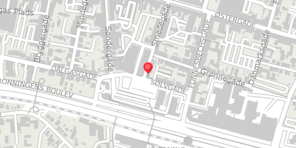 Trafikstøjkort på Smedegade 21, . , 7400 Herning