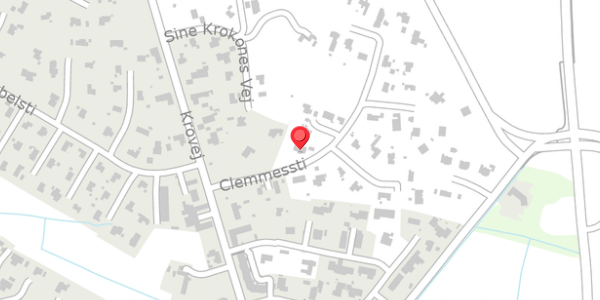 Trafikstøjkort på Clemmessti 7, 7700 Thisted