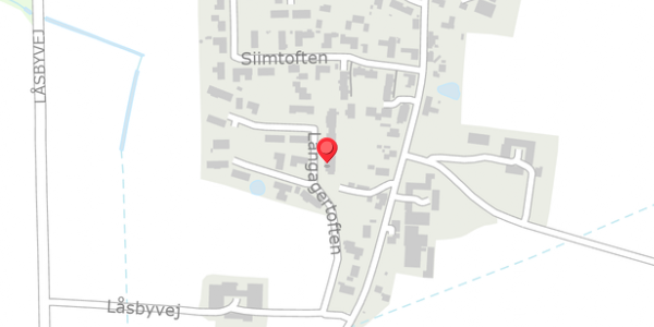 Trafikstøjkort på Langagertoften 4A, 8660 Skanderborg