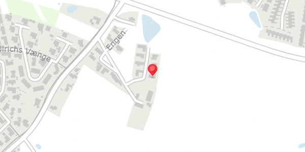 Trafikstøjkort på Engen 23, 4690 Haslev