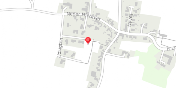 Trafikstøjkort på Udsigten 13, 7870 Roslev