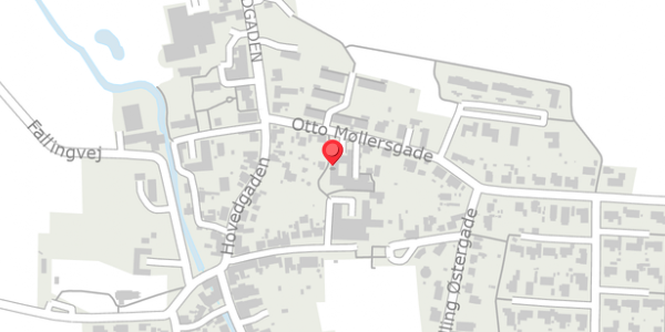 Trafikstøjkort på Otto Møllersgade 6C, 8300 Odder