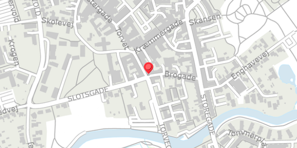 Trafikstøjkort på Torvegade 7, 6800 Varde