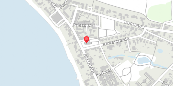 Trafikstøjkort på Bredgade 23, 7870 Roslev