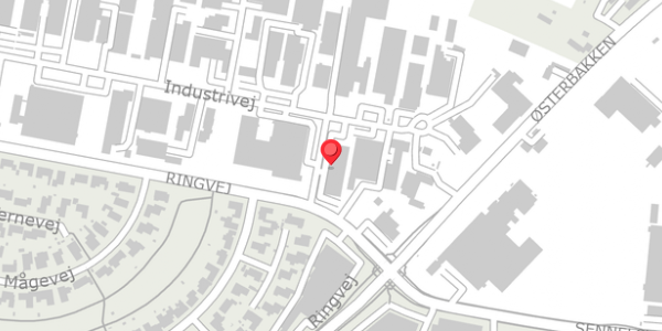 Trafikstøjkort på Industrivej 36B, 7700 Thisted