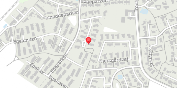 Trafikstøjkort på Troelstrup Ege 19, 4690 Haslev
