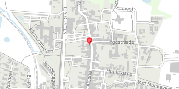 Trafikstøjkort på Algade 33, 4660 Store Heddinge