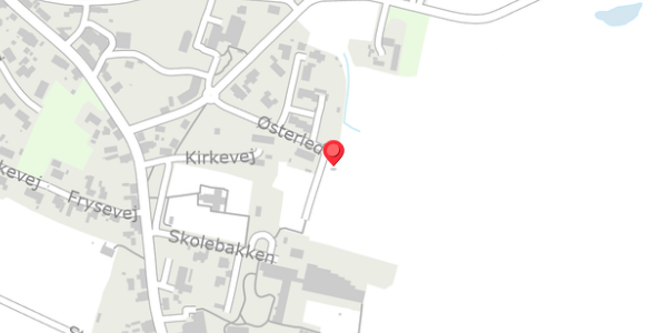 Trafikstøjkort på Østerled 21, 7870 Roslev