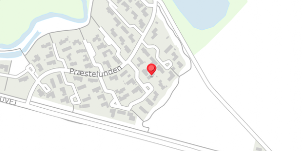 Trafikstøjkort på Præstelunden 56, 8300 Odder
