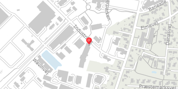 Trafikstøjkort på Industrivej 5E, . , 8450 Hammel