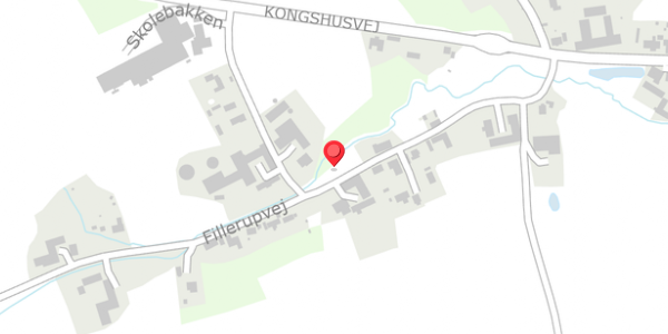 Trafikstøjkort på Fillerupvej 26, 8300 Odder