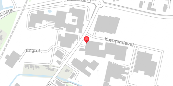 Trafikstøjkort på Industrivej 36, . , 6580 Vamdrup