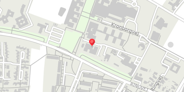 Trafikstøjkort på Kronborgvej 113A, 7700 Thisted