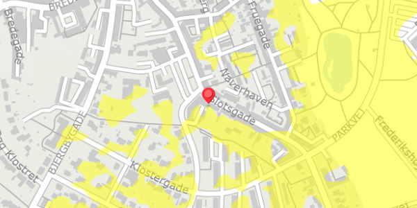 Trafikstøjkort på Slotsgade 30, 4200 Slagelse