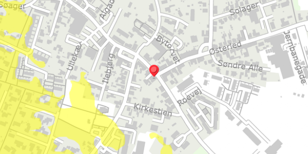 Trafikstøjkort på Algade 23, . , 4281 Gørlev