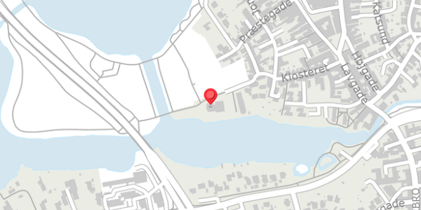 Trafikstøjkort på Klosteret 33, 6100 Haderslev