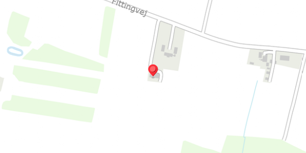 Trafikstøjkort på Fittingvej 40B, . , 6623 Vorbasse