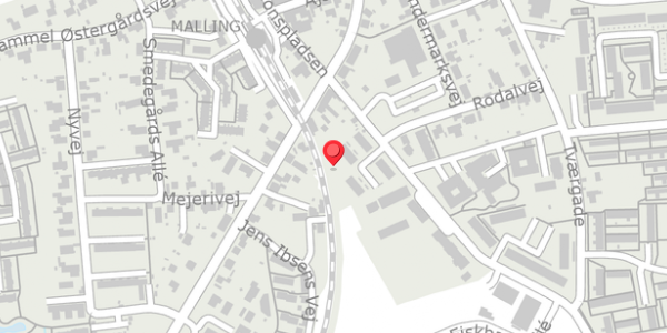 Trafikstøjkort på Starupvej 8A, . , 8340 Malling