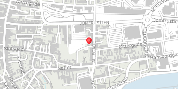 Trafikstøjkort på Gartnergyden 2B, 6100 Haderslev