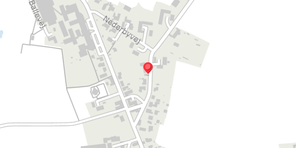 Trafikstøjkort på Jellingvej 7, 7182 Bredsten