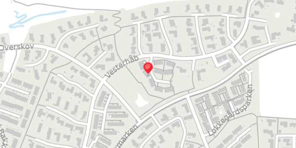 Trafikstøjkort på Vesterhåb 4B, 8300 Odder