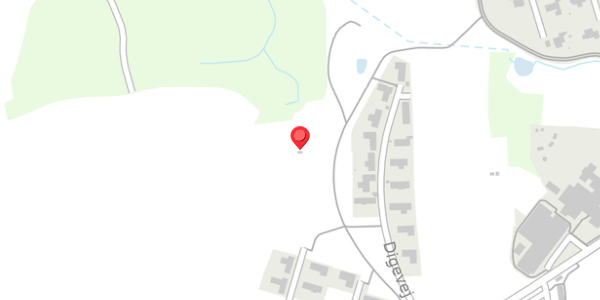 Trafikstøjkort på Digevej 33, 6100 Haderslev