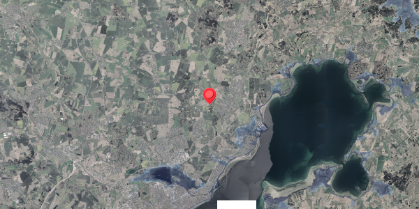 Stomflod og havvand på Sortemosevej 90, 8530 Hjortshøj