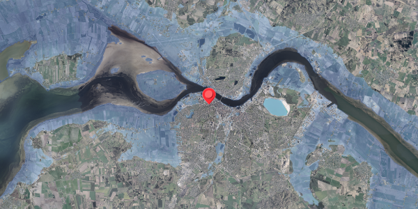 Stomflod og havvand på Istedgade 26, 9000 Aalborg