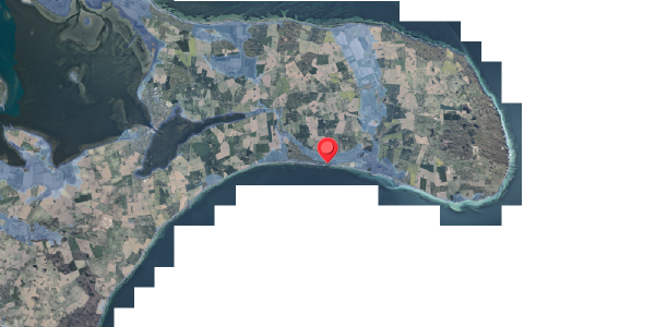Stomflod og havvand på Lanternen 3, 4780 Stege