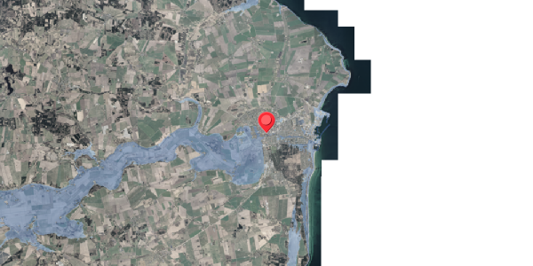 Stomflod og havvand på Torvet 19, . , 8500 Grenaa