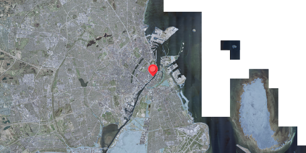 Stomflod og havvand på Nyhavn 71, 1051 København K