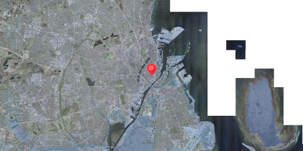 Stomflod og havvand på Silkegade 15, 2. mf, 1113 København K