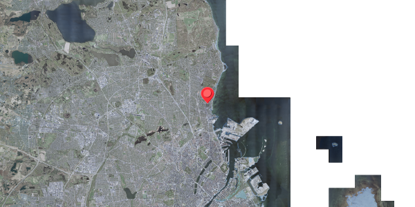 Stomflod og havvand på Jacobsens Alle 2A, 2900 Hellerup