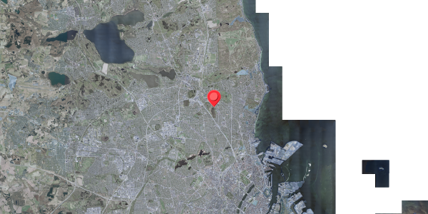Stomflod og havvand på Udsigten 21, 2820 Gentofte