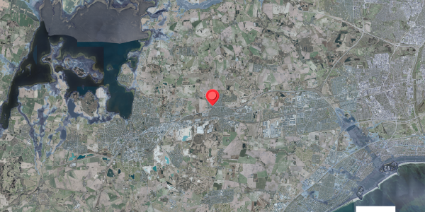 Stomflod og havvand på Ribesvej 1, 2640 Hedehusene