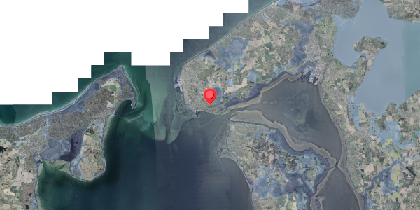 Stomflod og havvand på Engdraget 7, 3390 Hundested