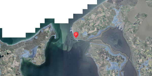 Stomflod og havvand på Fiskergade 1, 3390 Hundested