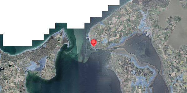 Stomflod og havvand på Fiskergade 4, 3390 Hundested