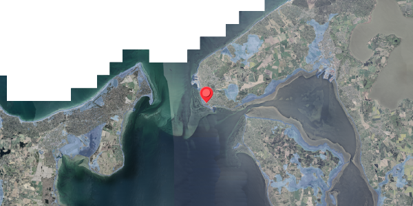 Stomflod og havvand på Fiskergade 7, 3390 Hundested